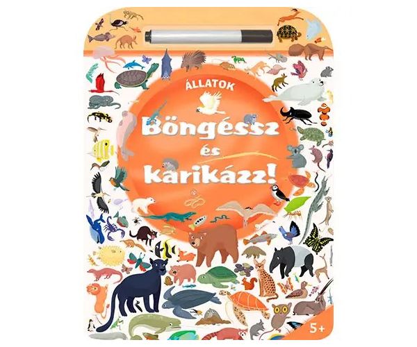 Răsfoiește și învârte! - Caiet de activități cu animale