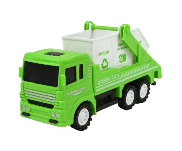 City Truck: Camion de colectare selectivă a deșeurilor în mai multe versiuni 13cm