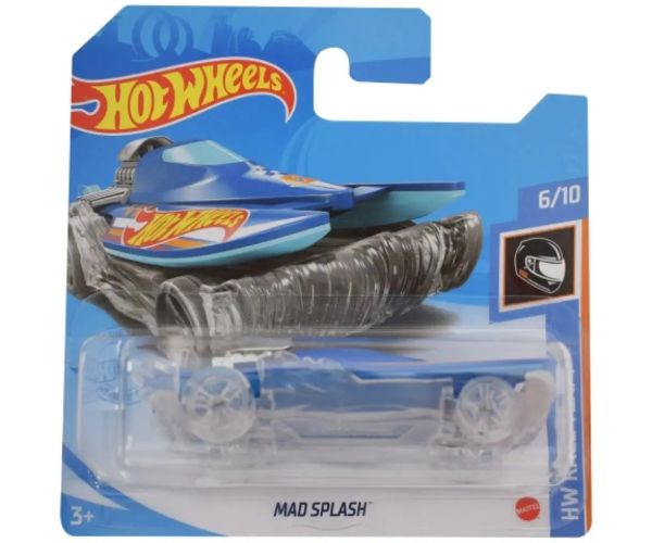 Hot Wheels: MAD Splash mașinuță albastră 1/64 - Mattel