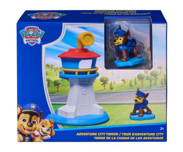 Paw Patrol: Adventure City Tower turn de observație cu figurina Chase – Spin Master