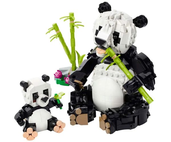 LEGO® Creator: Animale sălbatice: Familie de panda (31165)