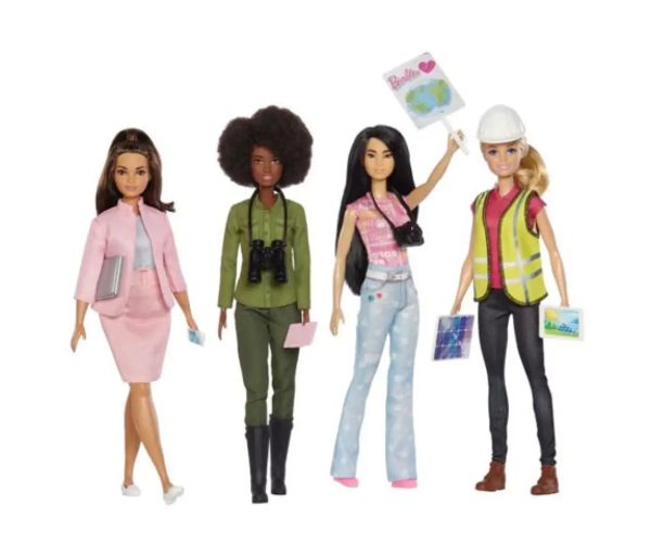 Barbie: Împreună pentru pământ păpuși de carieră 4 bucăți pachet - Mattel