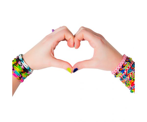 WeCool: Set de confecționat brățări DIY ILY cu mărgele
