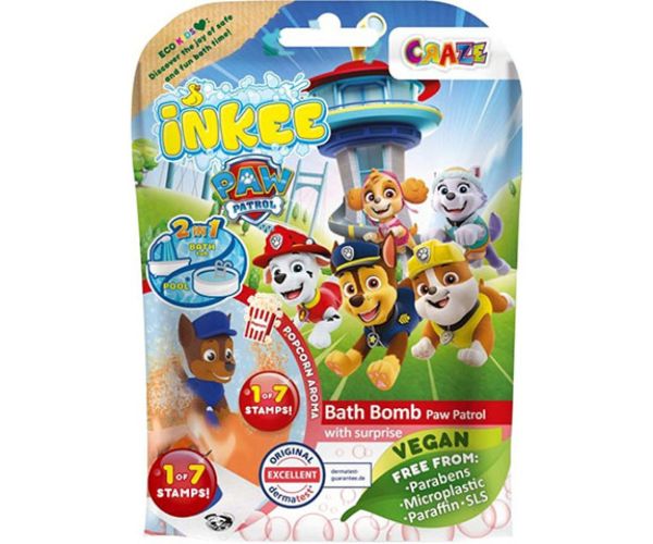 Craze: Paw Patrol bombă de baie cu figurină surpriză de colecție - EPEE