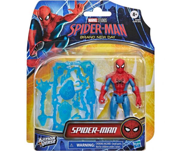 Spider-Man Zi Nouă: Figurina Spider-Man cu accesorii 11cm – Hasbro
