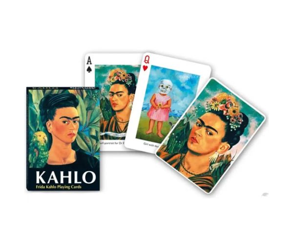 Frida Kahlo artist cărți de remi 1x55 - Piatnik