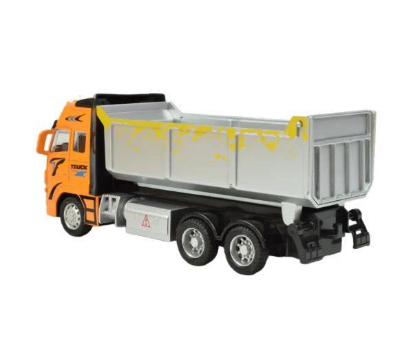 Alloy Car: basculantă cu lumină și sunet 19cm