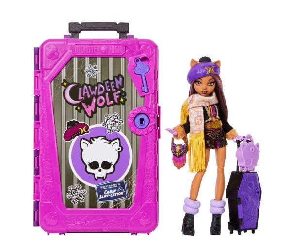 Monster High Prieteni Monstruoși Secrete - Adăpost Groaznic - Clawdeen Wolf - Mattel