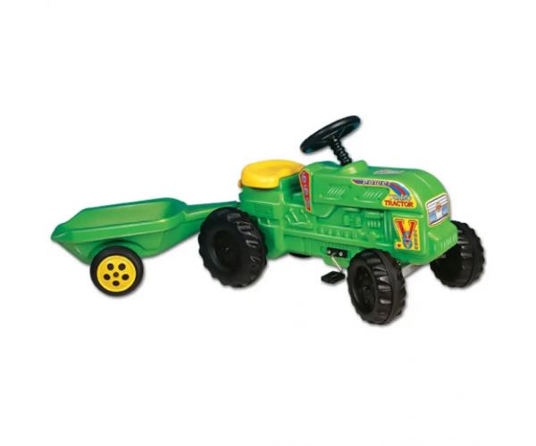 Tractor fermier cu remorcă - D-Toys