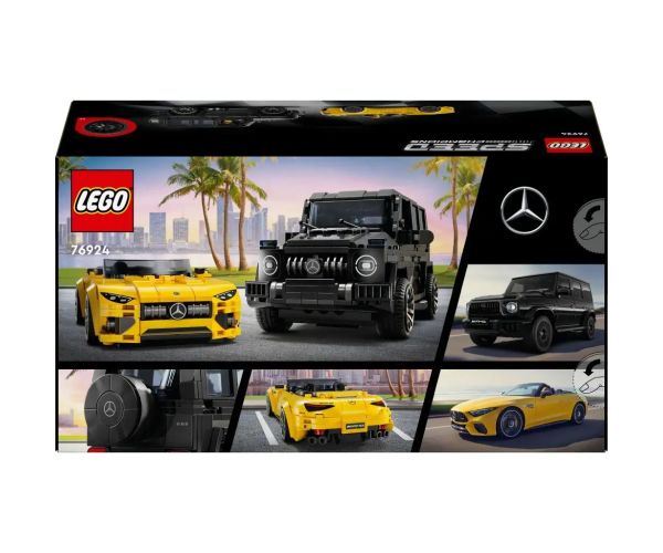 LEGO® Speed Champions: Mercedes-AMG G 63 și Mercedes-AMG SL 63 (76924)
