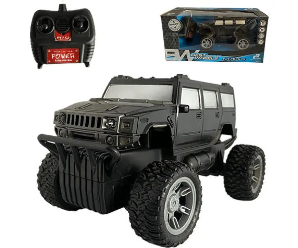 RC Off-Road mașină de teren Hummer cu lumină 27 MHz 22cm 1/14 scale în două variante