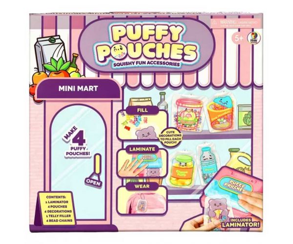 Puffy Pouches: Set de design Pufi charm - magazin