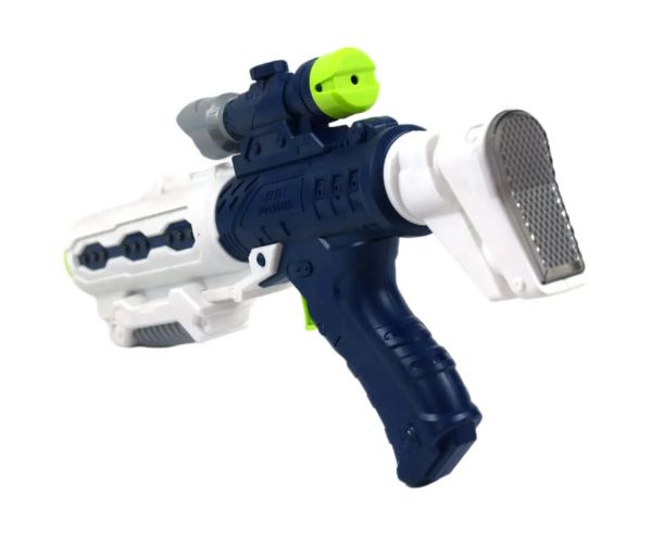 Space Weapon: Pistol spațial proiector cu lumină și sunet 34cm