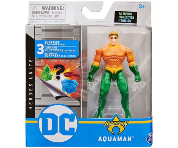 DC Comics: Aquaman 10cm figurină cu accesorii surpriză - Spin Master