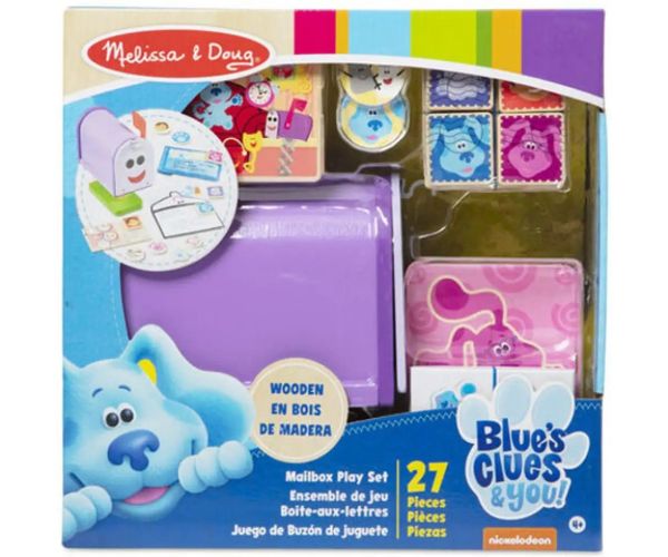 Melissa & Doug: Azur albastru cutie poștală joc educativ