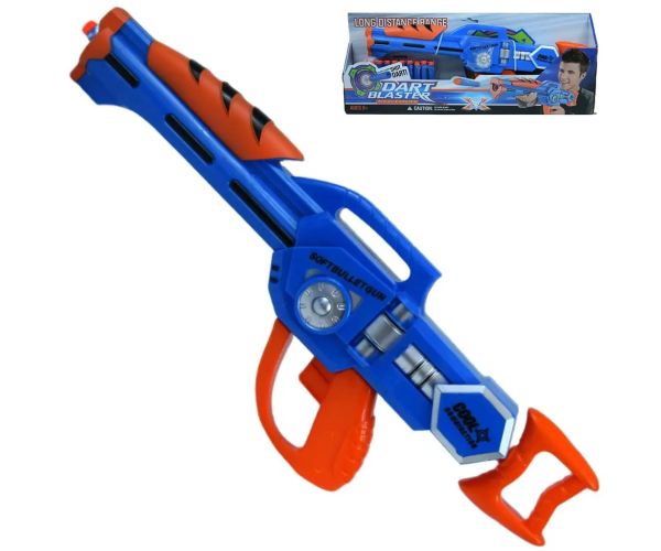 Dart Blaster: Armă manuală gloanțe de burete cu o distanță de tragere de 10 metri de 46 cm