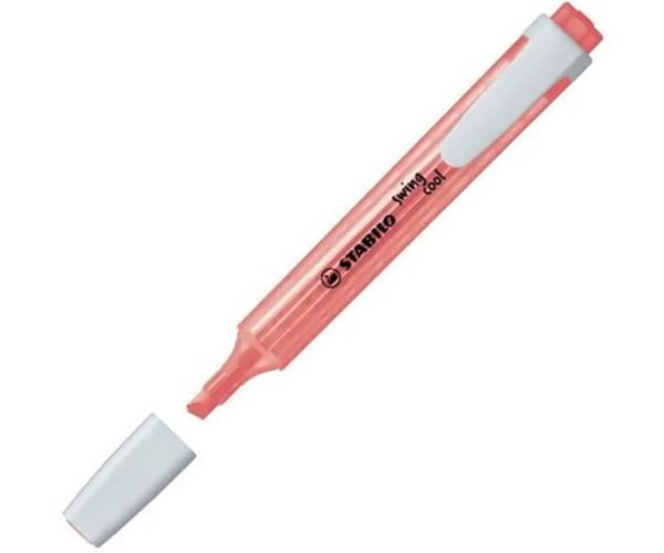Stabilo: Swing Cool textliner marker roșu