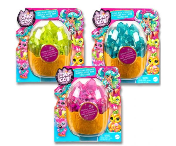 Cave Club: Surpriză creaturi preistorice pe plajă în cristal - Mattel