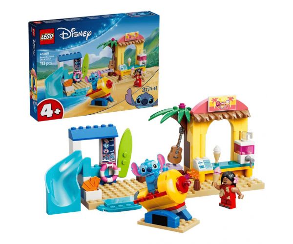 LEGO® Disney™: Aventurile de plajă ale lui Lilo și Stitch (43280)