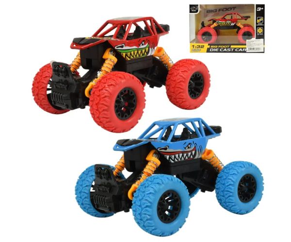 Big Foot Series: mașină offroad rechin în două versiuni 13cm
