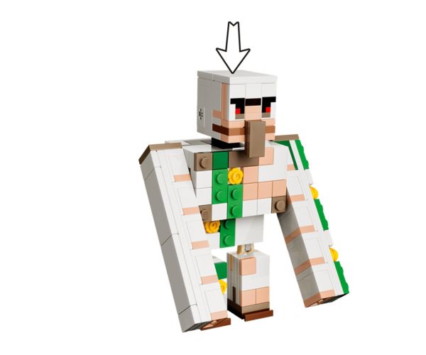 LEGO® Minecraft: Atacul puiului, în deșert (21592)