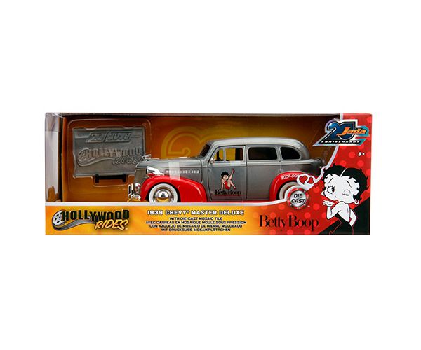 1939 Chevy Master Deluxe fém autómodell 1/24 - Simba Toys