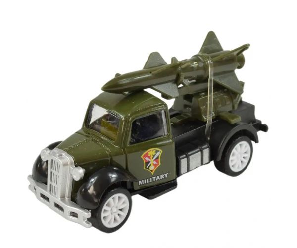 Die-Cast: Mașină militară în mai multe versiuni 1/55
