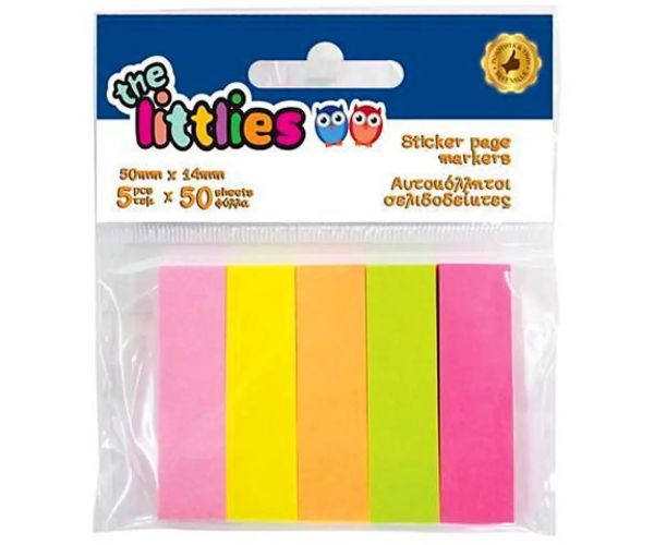 Neon Post-it 5x50 bucăți 50x14mm