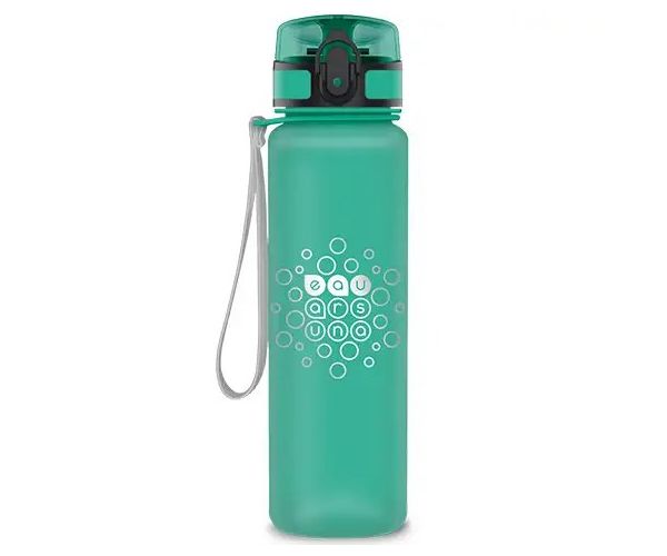 Ars Una: turquoise mată sticlă pentru apă 600ml