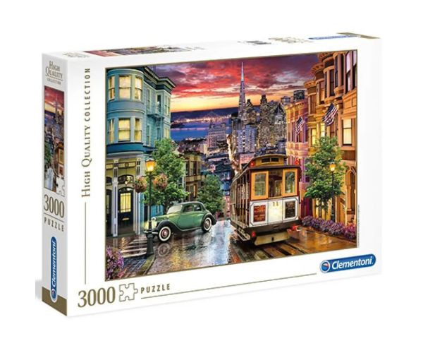 San Francisco HQC puzzle 3000 bucăți - Clementoni