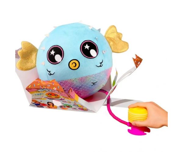 Little Biggies: Pește-balon mini din pluș gonflabil