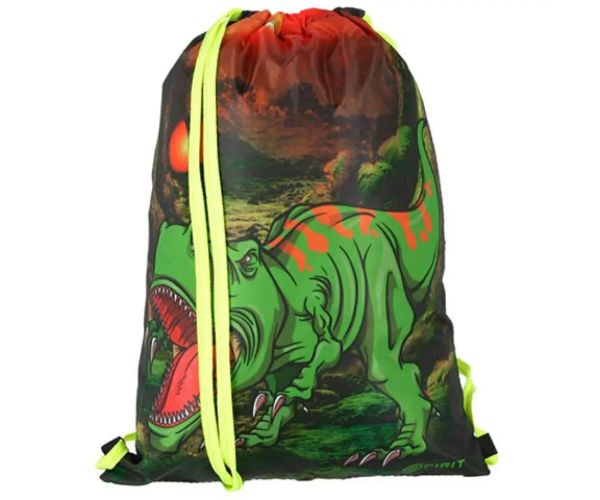 Spirit: T-Rex, 3D model LED rucsac, ghiozdan set 5 bucăți