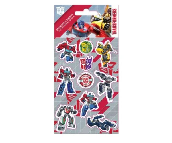 Roboții Transformers 3D Puffy Stickers set 10x22cm