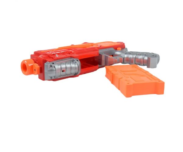 Fire Storm: Pistol electric burete cu cartușe și lumină 33cm