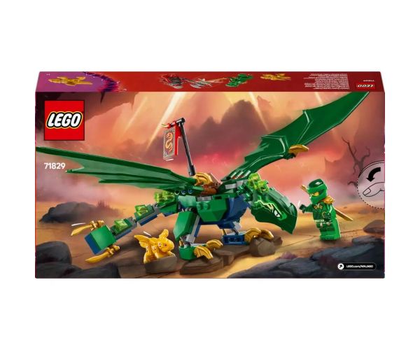 LEGO® Ninjago: Lloyd verde, dragonul pădurii (71829)