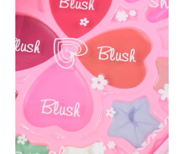 S&Lí Cosmetics: Paleta de machiaj și unghii premium într-o cutie cu trei niveluri în formă de inimă