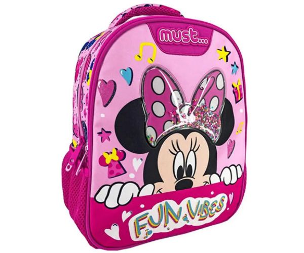 Minnie Mouse Fun Vibes 3D rucsac de grădiniță 27x10x31cm