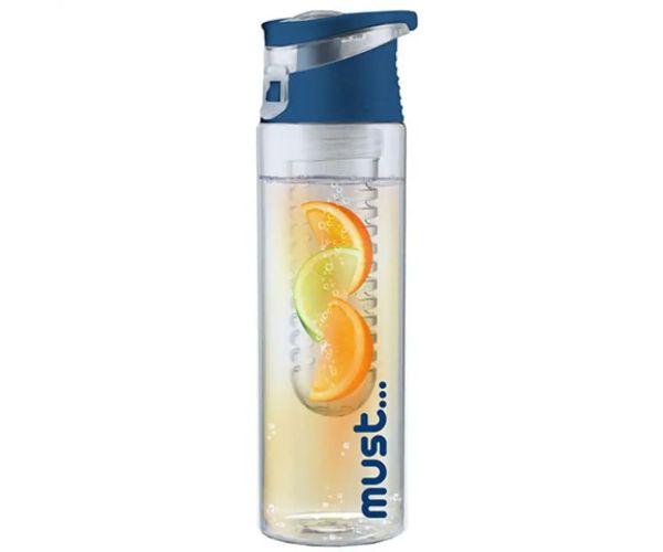 Must... Tritan sticlă de apă cu filtru în trei variante