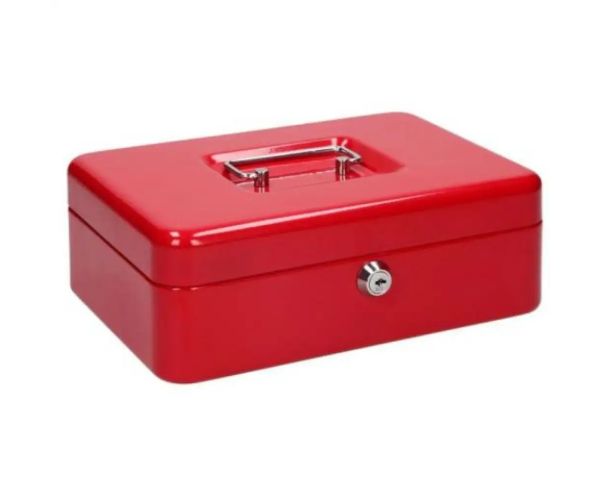 Spirit: casetă bani care se închide culoarea roșie dimensiune mică - CB320