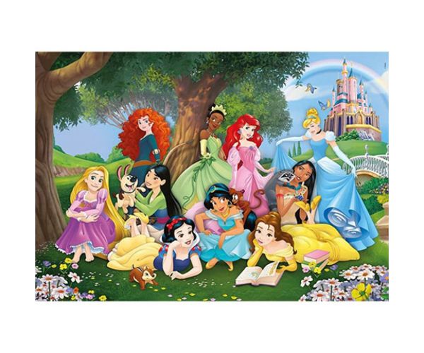 Puzzle Super Color Disney Prințese 104buc - Clementoni