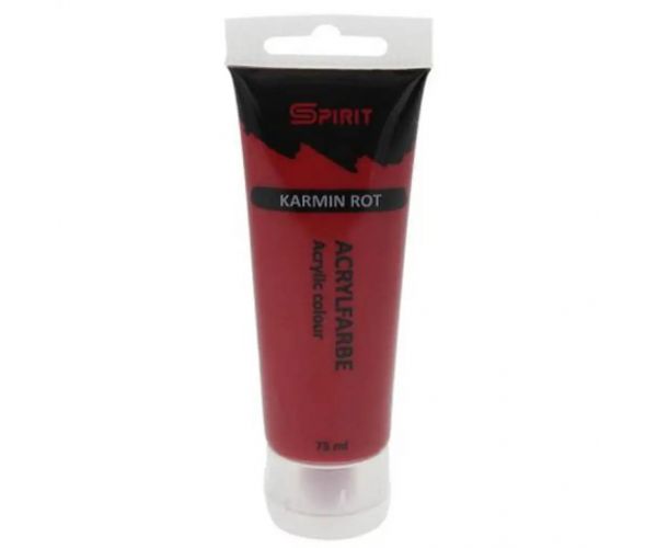 Spirit: roșu carmajin vopsea acrilică 75ml