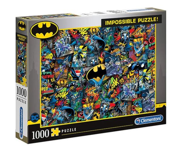 Batman impossible puzzle 1000 bucăți - Clementoni