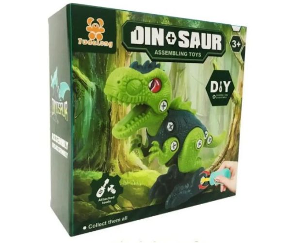 DIY T-Rex dinozaur figurină poate fi înșurubat
