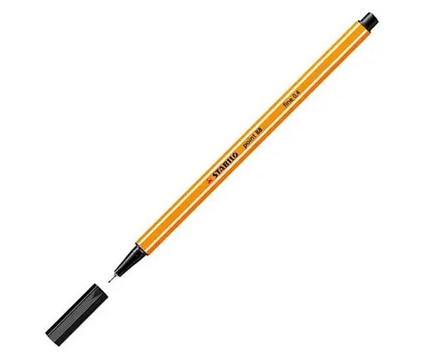 Stabilo: Point 88 fine 0,4mm culoarea neagră