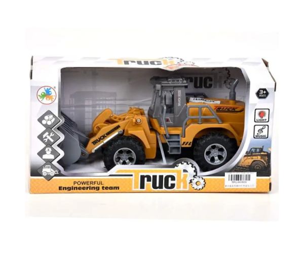 Truck: vehicul de muncă, cu sunete și lumini 20cm
