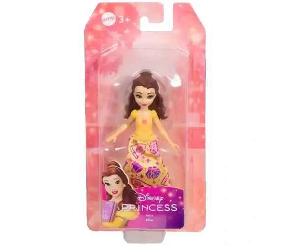Disney Princess: Mini Belle prințesă păpușă - Mattel