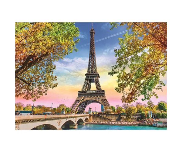 Parisul Romantic puzzle 500 bucăți - Trefl