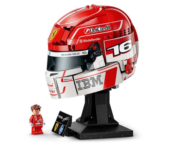 LEGO® Editions: Cască Scuderia Ferrari HP Charles Leclerc (43014)