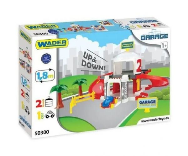 Set garaj cu două etaje şi lift - Wader