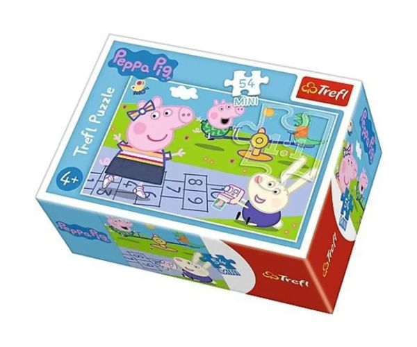 Cele mai bune zile al lui Peppa 54 bucăți mini puzzle 4 variante - Trefl